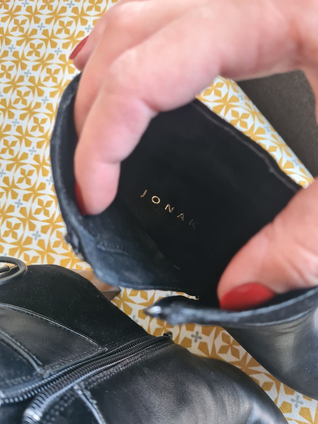 Scarpe da donna: Jonak Lederstiefeletten – Usato da Zürich venduto da safenia87 9