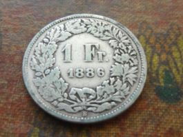 1 Fr. 1886   (C)