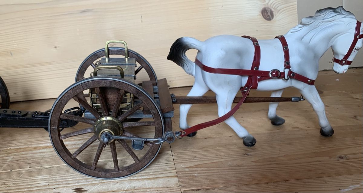 Kit di modellismo & Modellini statici: Modell einer gezogenen Schnellfeuerkanone – Usato da Goldingen venduto da Bergler012 7