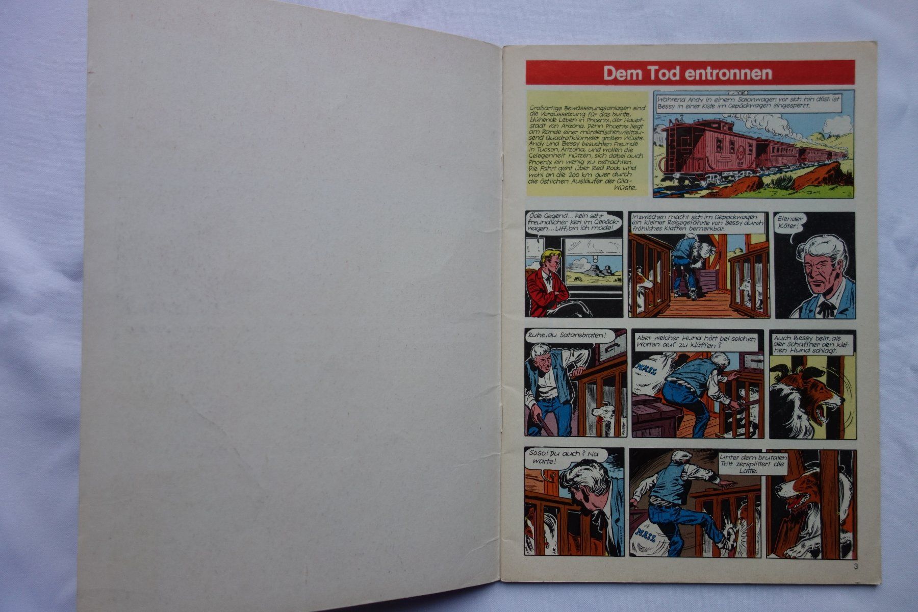 Fumetti: BESSY DOPPELBAND Nr. 5 - GRATIS VERSAND ! – Usato da Luzern venduto da ron_35 2