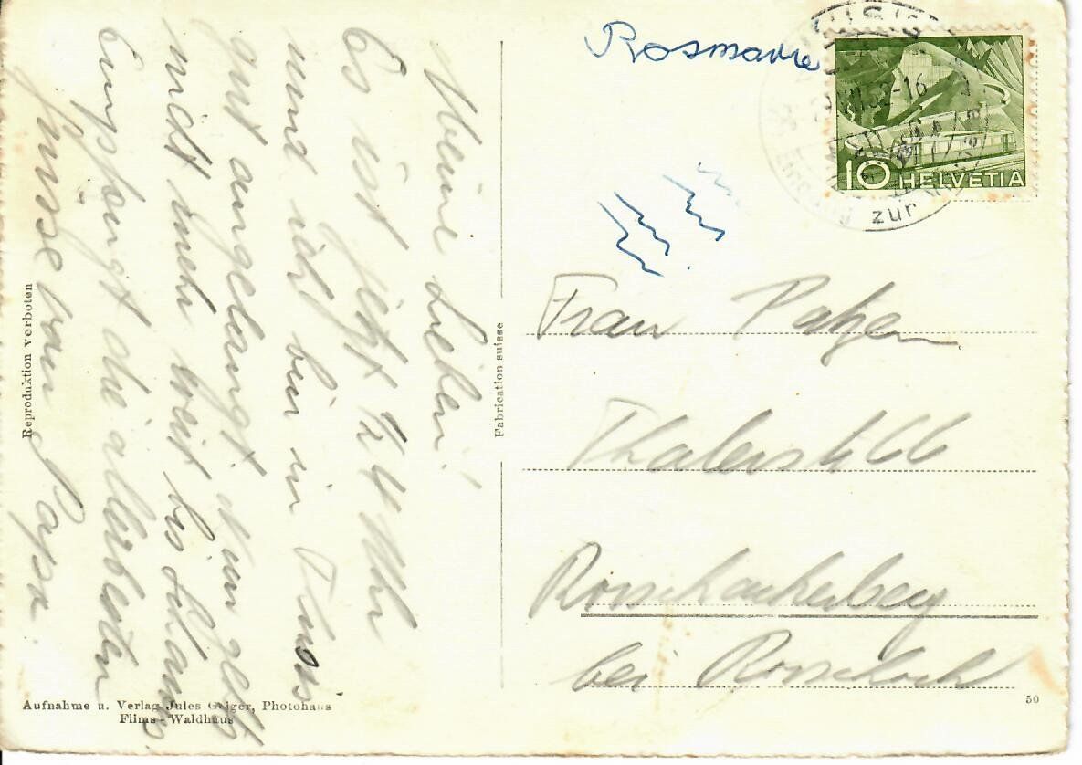 Cartes postales: Thusis – D'occasion à Hochdorf par Ziegel-16 1