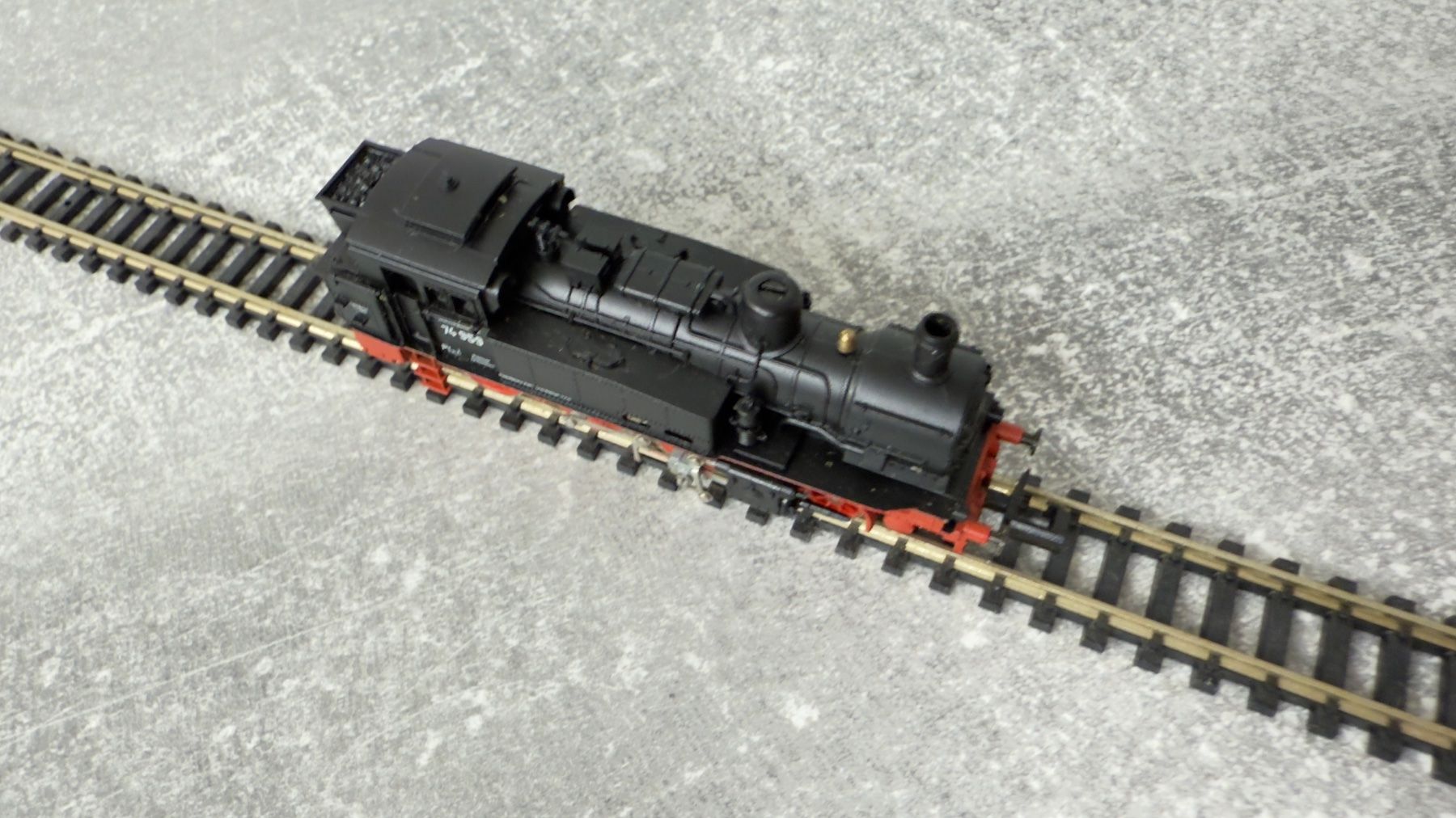 Arnold Modellini di ferrovie: Arnold DB Dampflokomotive 74959 Spur N – Usato da Windlach venduto da Kelebra 6
