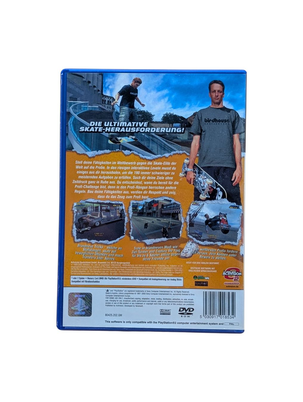 Sony Jeux: Tony Hawk's Pro Skater 4 PlayStation 2 – D'occasion à Domat/Ems par IsseldorsShop 1