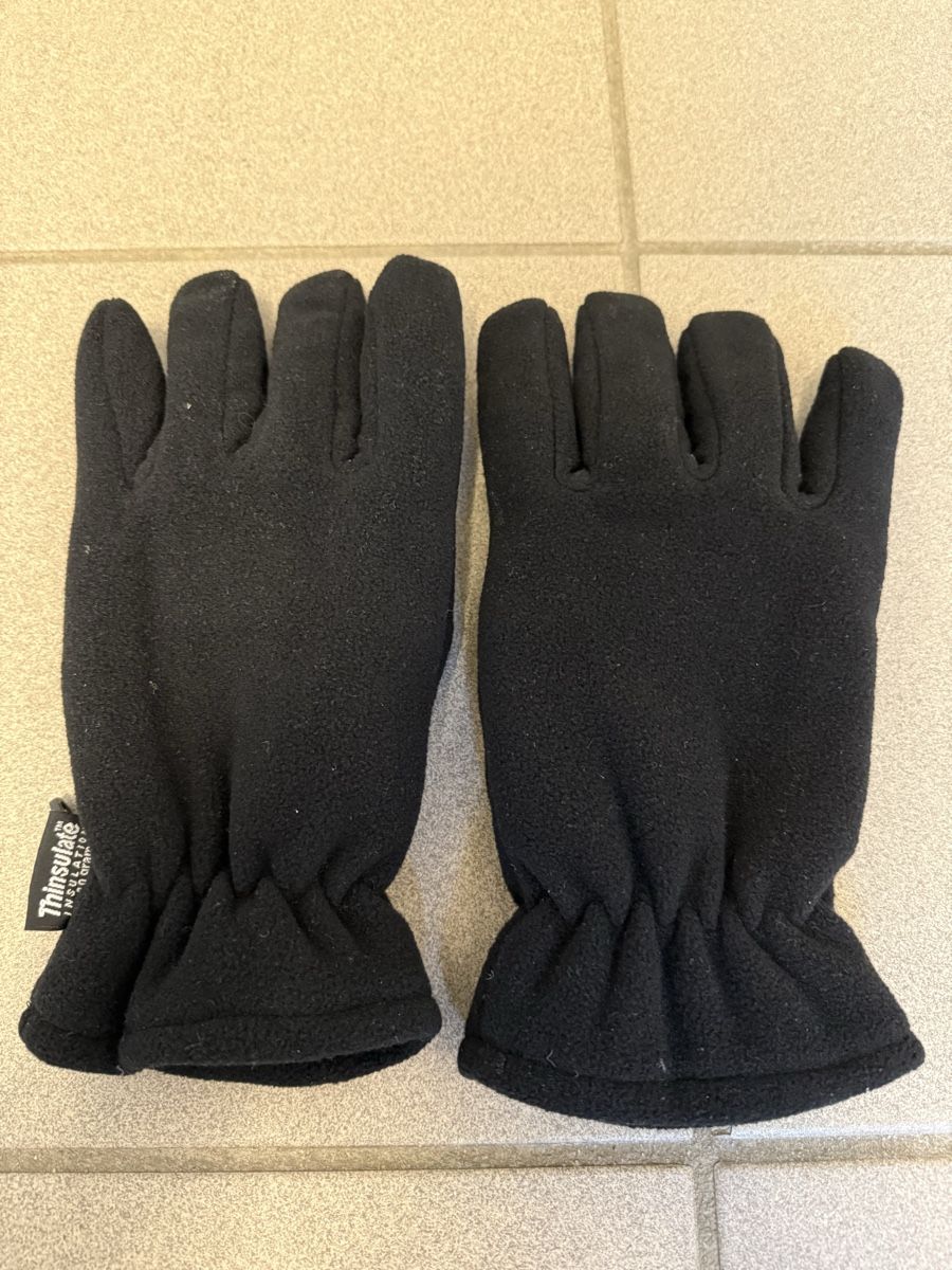 Guanti & manicotti: Winterhandschuhe, Thinsulate, Grösse ca 9 od. 10 Schwarz, To – Usato da Rheinfelden venduto da Fubi92 1