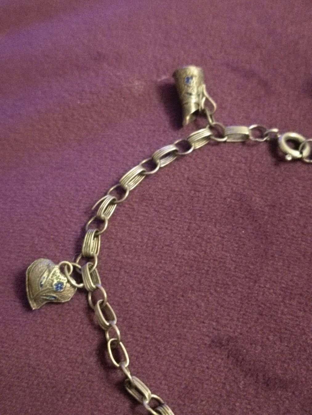 Bracciali & Braccialetti: bijoux anciens bracelet en argent – Usato da Pampigny venduto da Nathbn 1