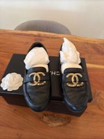 Chanel Leder Mokassin