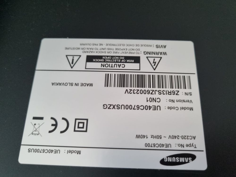 Samsung TV 102 cm Diagonale mit Fernbedienung Kaufen auf Ricardo