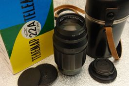 KMZ Zenit Telemar 22A 200mm f5.6 M42 OVP #s1
