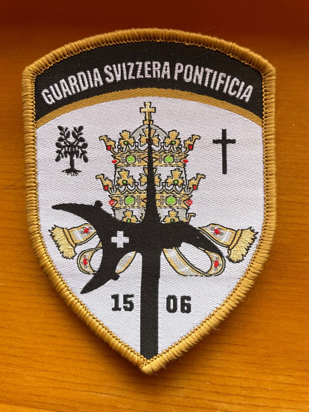 Armée suisse Plaquettes & Badges: Emblema badge guardia del papa – D'occasion à Monteggio par Mic1122
