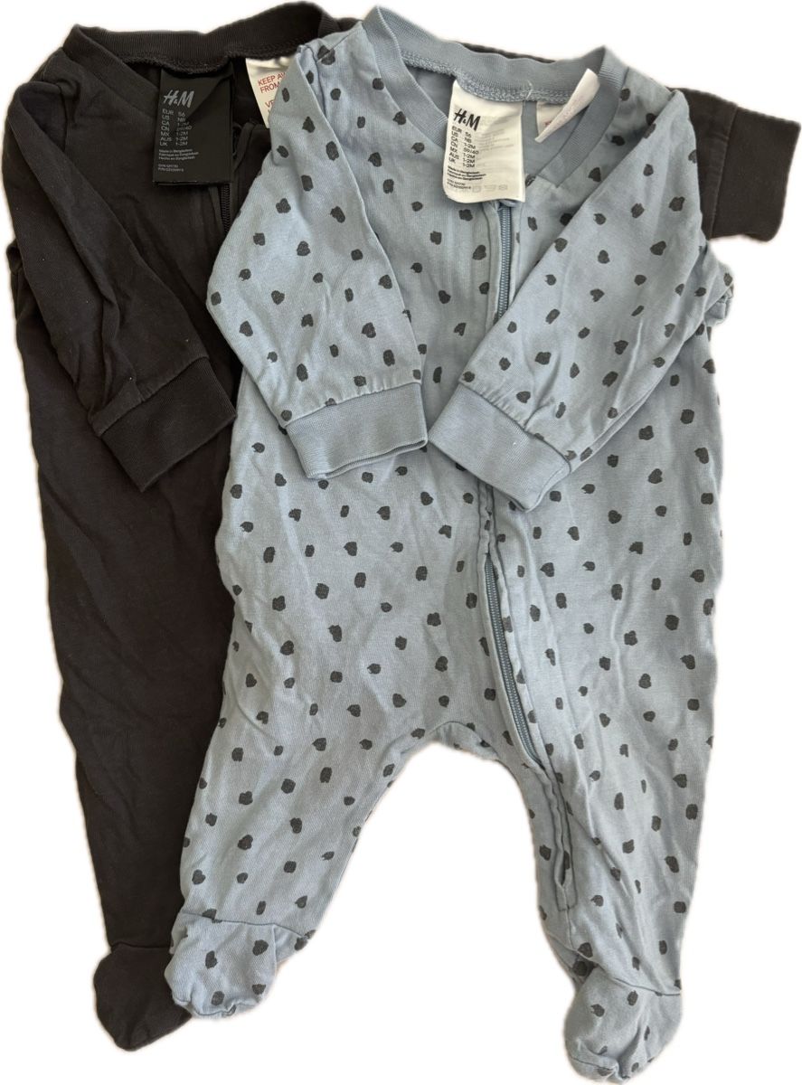 H&M Pigiama & Simili: 3x Babystrampler H&M Gr. 56 – Usato da Zürich venduto da pknop