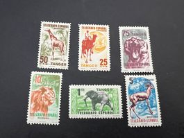 Spain Tanger Stamps Huerfanos Telegrafo *  (D828)