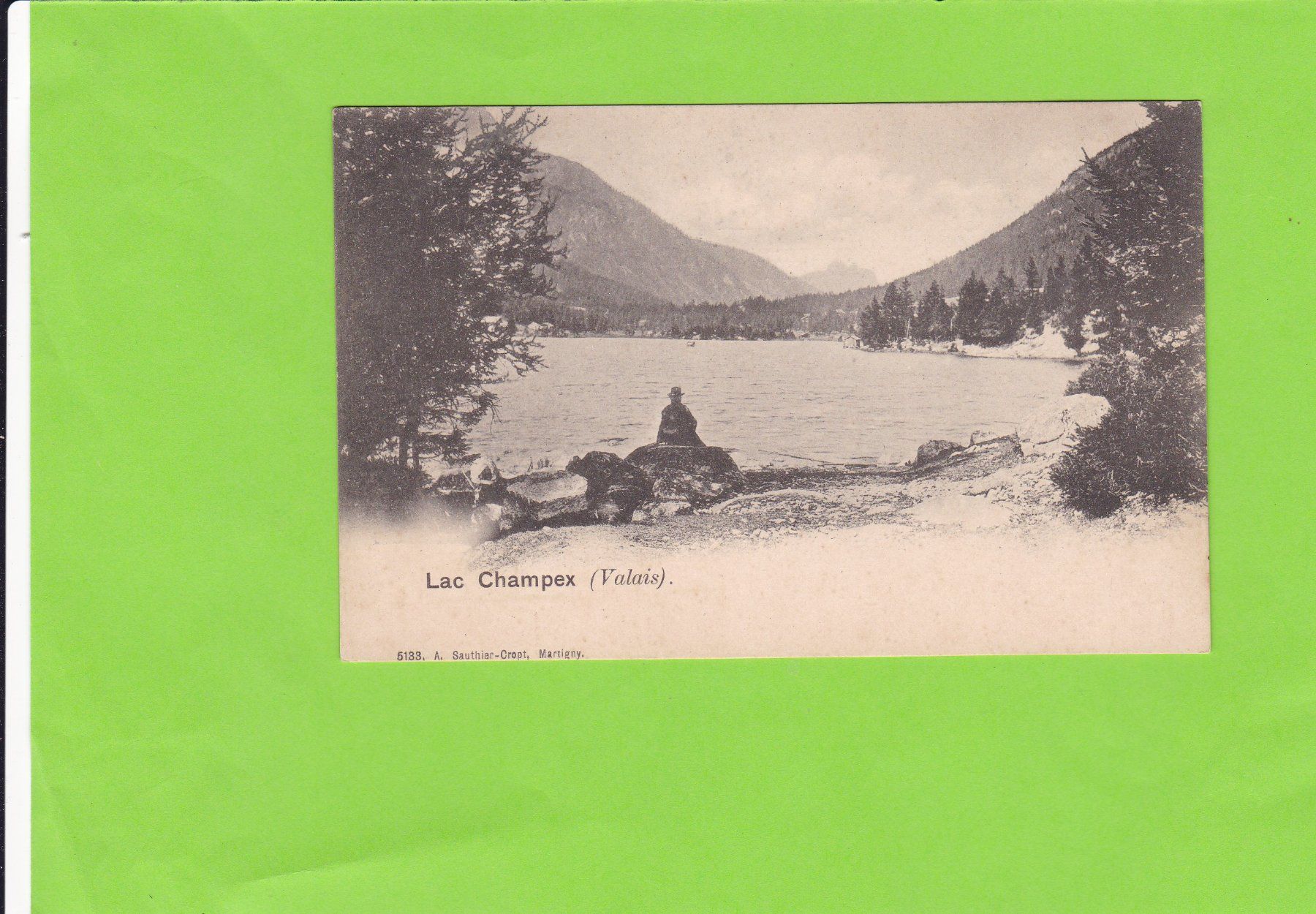 Ansichtskarten: Lac Champex – Gebraucht aus St. Peterzell von neckertal