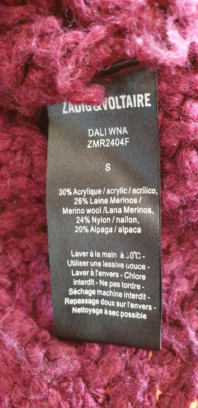 Maglioni & Felpe: Pull zippé façon perfecto Zadig et Voltaire – Usato da Neuchâtel venduto da ruedelacote 2