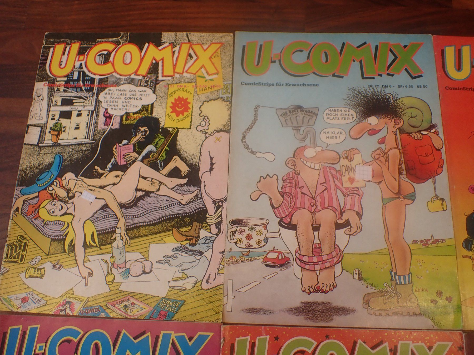 BD: 10 U-COMIX Comic Hefte Nummer 21 - 26 und 28 - 31 – D'occasion à Geroldswil par boy5toy 1