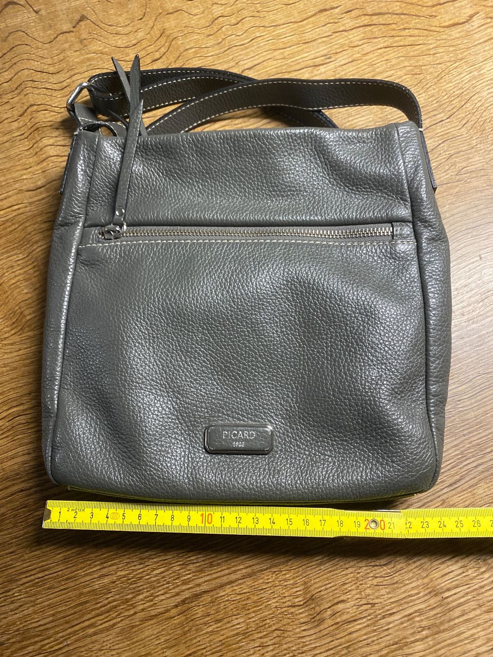 Picard Borse: *PICARD* TASCHE/HANDTASCHE Leder grau/anthrazit – Usato da Frauenfeld venduto da Boldi46 7