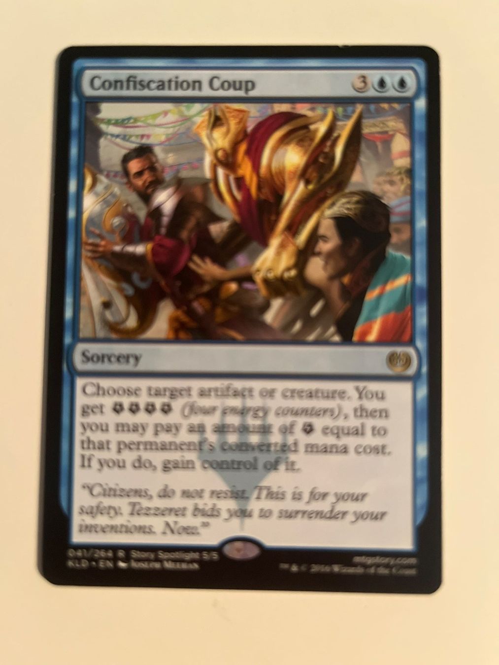 Magic The Gathering Sammelbilder & Trading cards: 1 x Confiscation Coup - Magic: The Gathering - MtG – Gebraucht aus Kriens von Shadi1980
