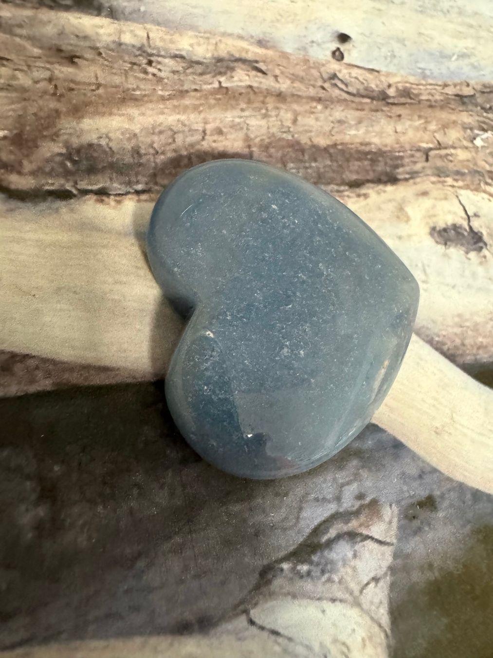 Edelsteine: Herz Blauquarz – Neu (gemäss Beschreibung) aus Biberist von Steine 1