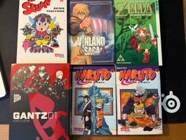 Diverse Mangas Einzelbänder