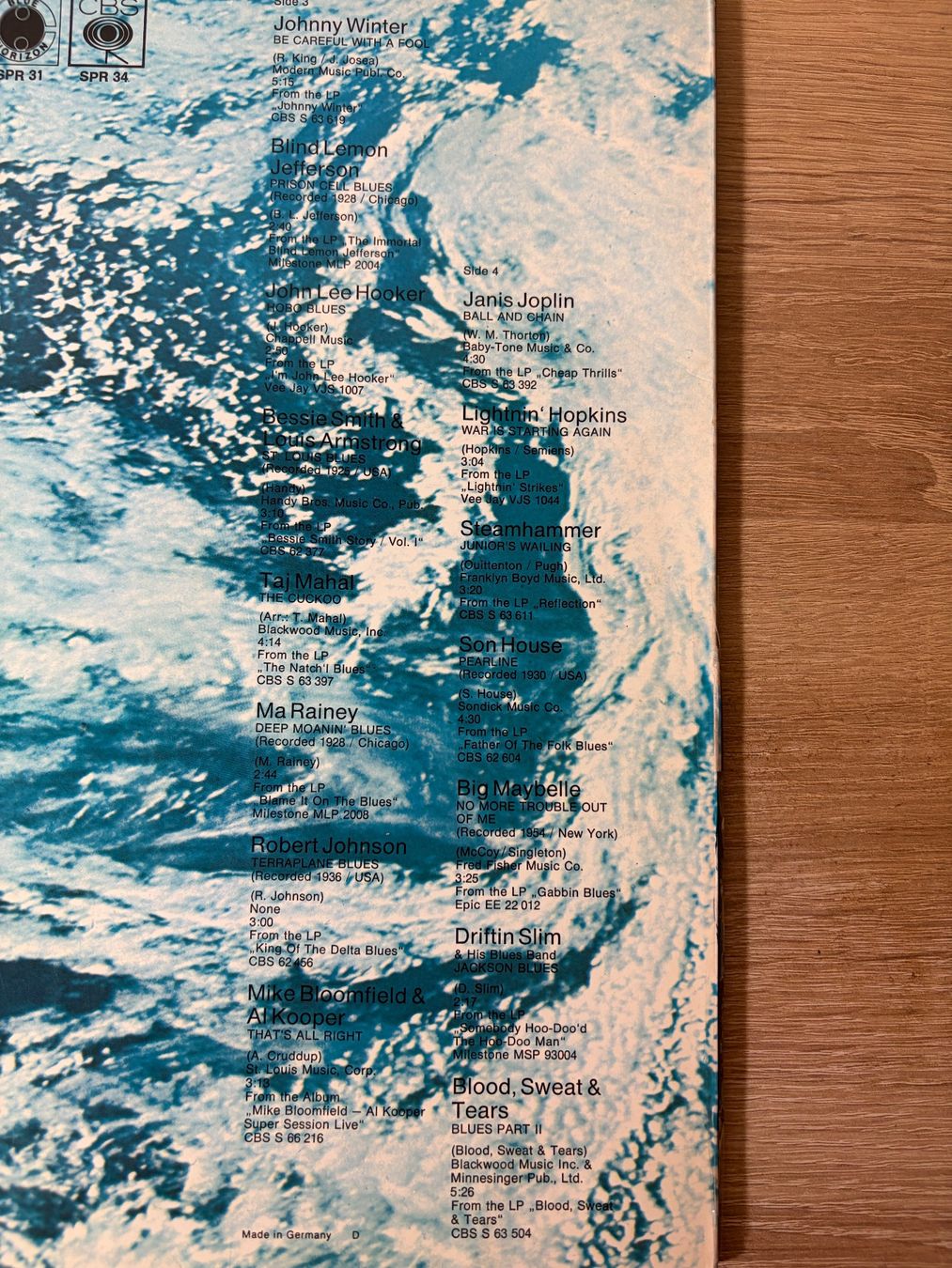 Dischi in vinile: 5 x Psychedelic Rock/Blues 12" Vinyl Compilation – Usato da Thusis venduto da chur_city 2
