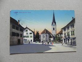 Karte Zollikon ZH Gasthaus Coiffeur 1914
