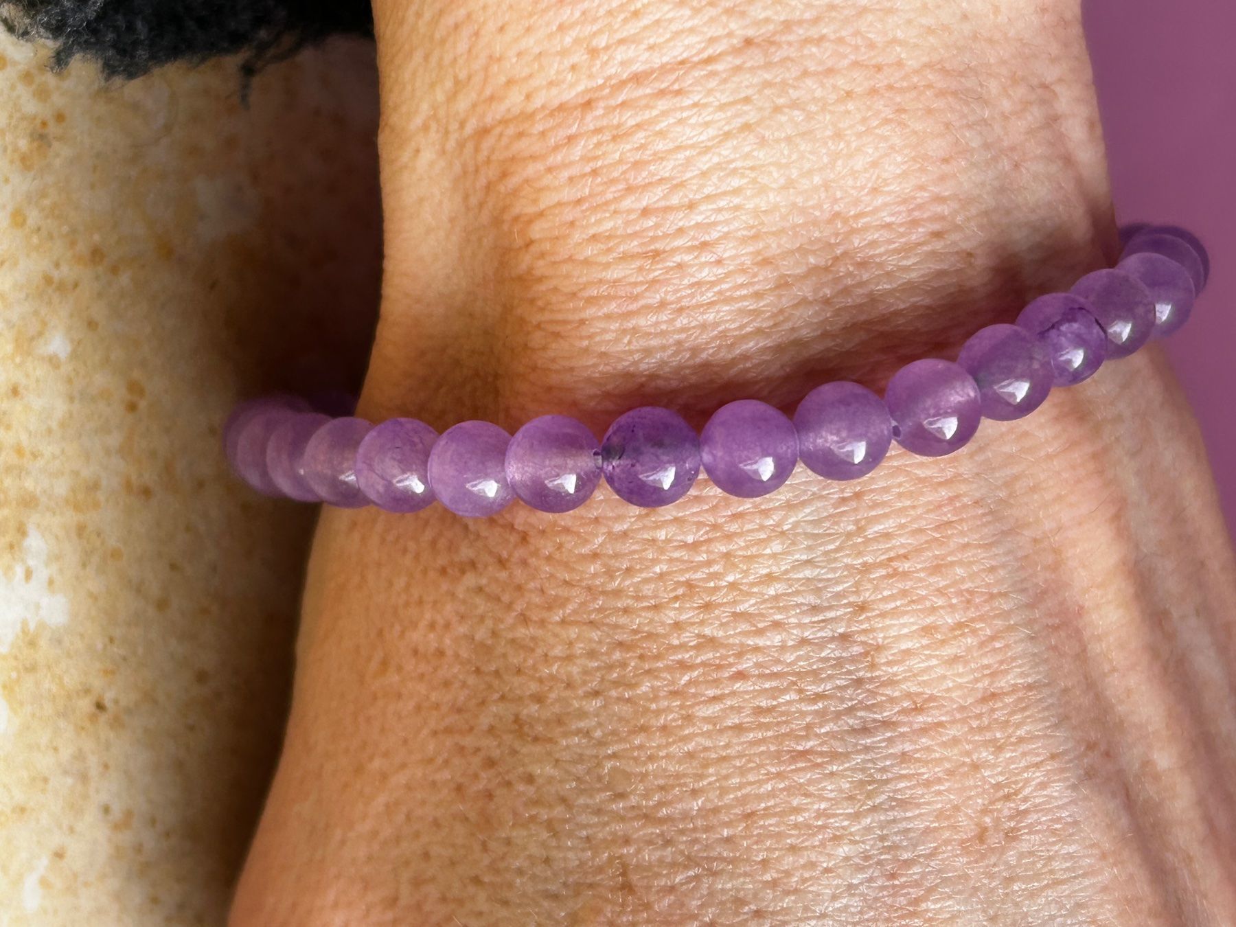 Bracciali & Braccialetti: Armband Amethyst ca 6mm (19.5cm) – Usato da Dittingen venduto da Bijoubelle 7