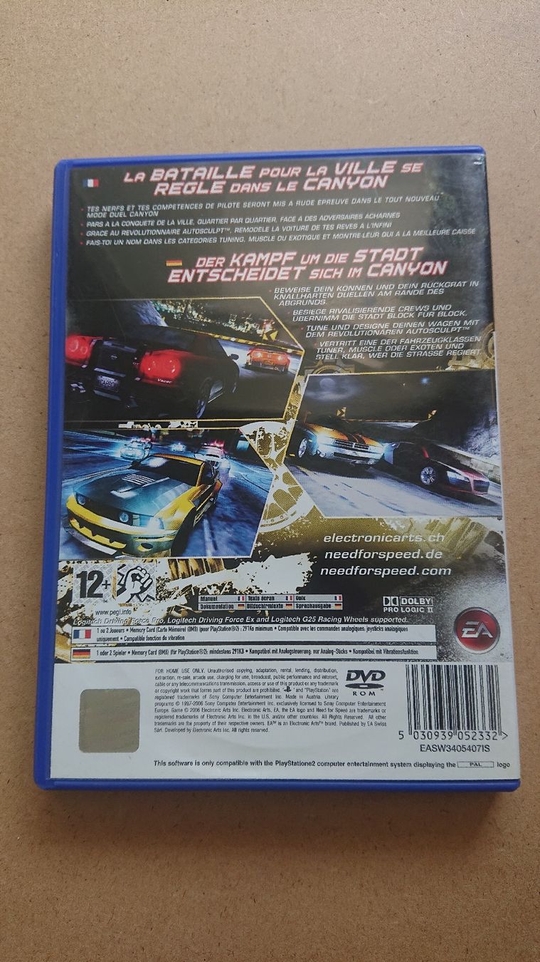 Giochi: Need for Speed Carbon PlayStation 2 – Usato da Chur venduto da FreakofRarity 1