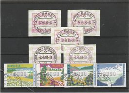 diverse ATM mit ET Stempel