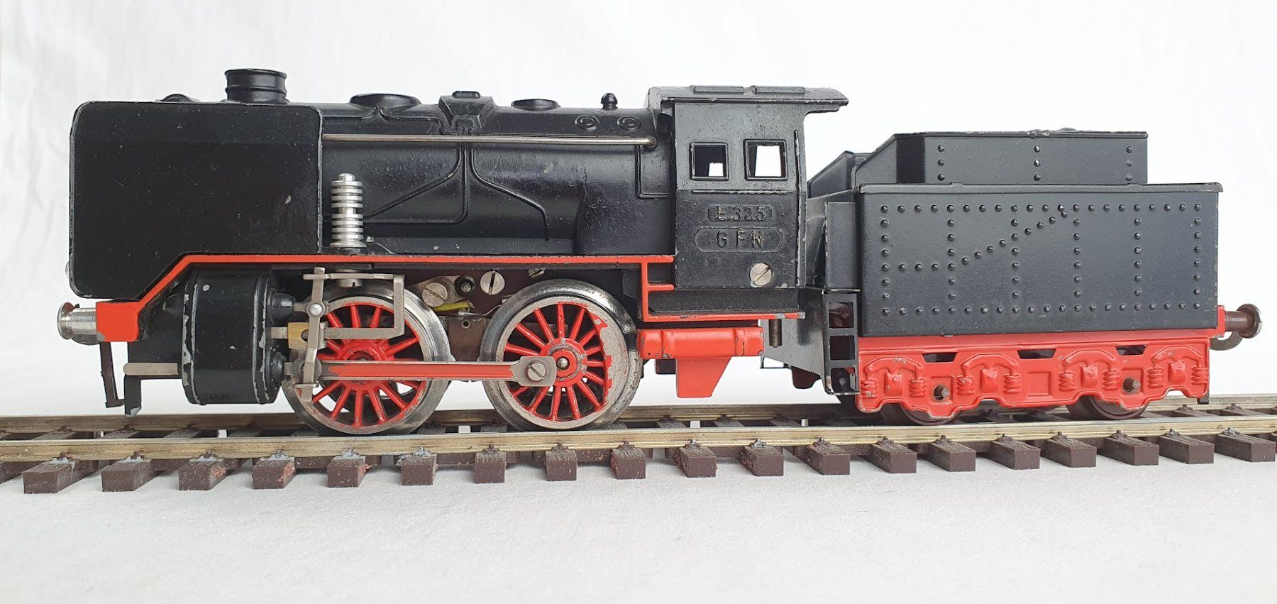 Fleischmann Modellini di ferrovie: Fleischmann GFN E325 1949 bis 1959 Tinplate/Spur 0 – Usato da Seon venduto da voAllBah