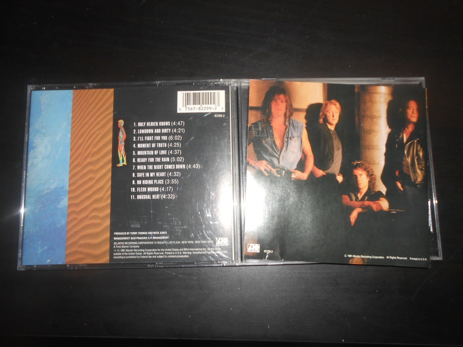 CD: Foreigner – Unusual Heat / 1991 – Usato da Aarberg venduto da witchhunter01 1