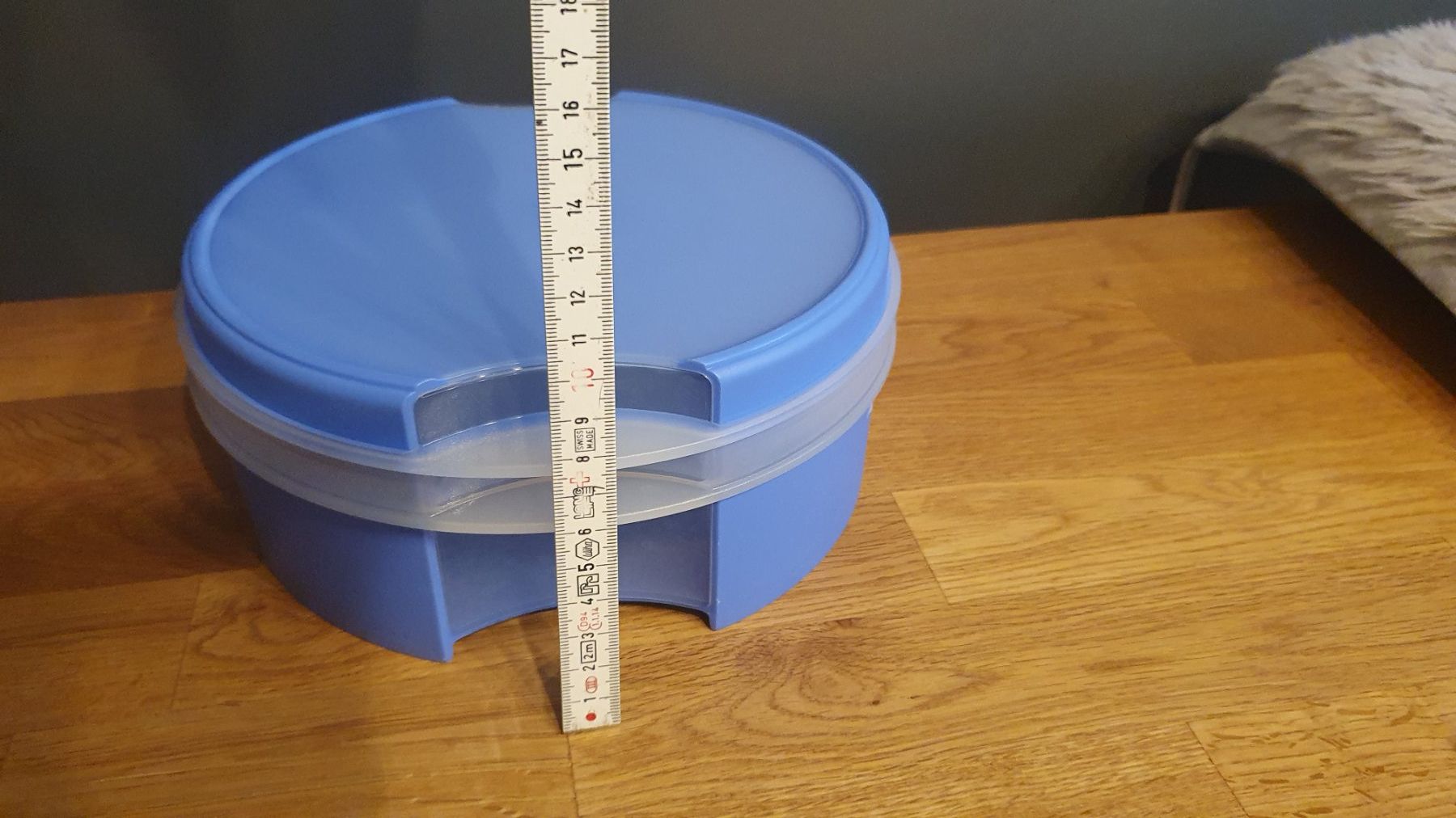 Tupperware Behälter & Ähnliches: Tupperware Keks/Vorratsdose mit Deckel Tuerkis – Gebraucht aus Laufenburg von megane1959 1