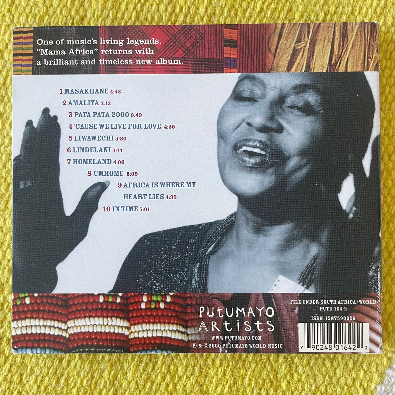 CD: MIRIAM MAKEBA-HOMELAND (DIGIPACK) – Usato da Rorschacherberg venduto da CD-Roli 1