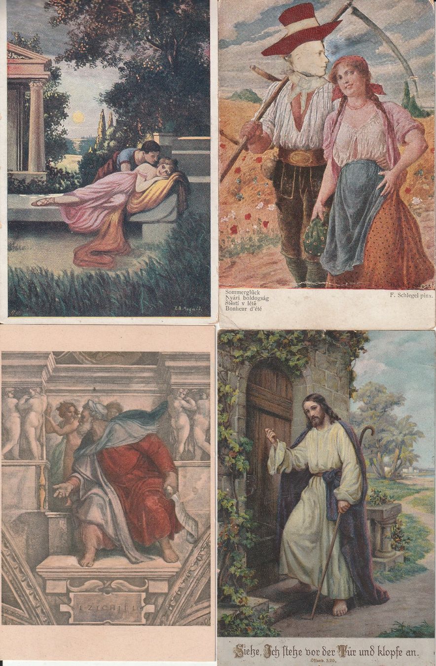 Cartes postales: 20 Karten Kunst - Diverses – D'occasion à Lumbrein par made02 6