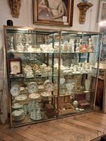Grosse Glasvitrine 70er Jahre