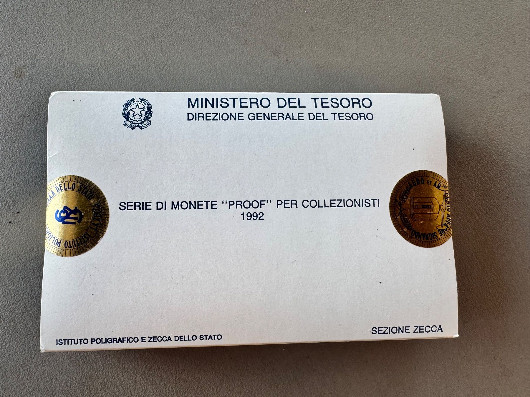 Tutti le monete: Italien Münzsatz 1992 - Proof – Nuovo (secondo la descrizione) da Meilen venduto da coins4sale