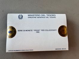 Italien Münzsatz 1992 - Proof