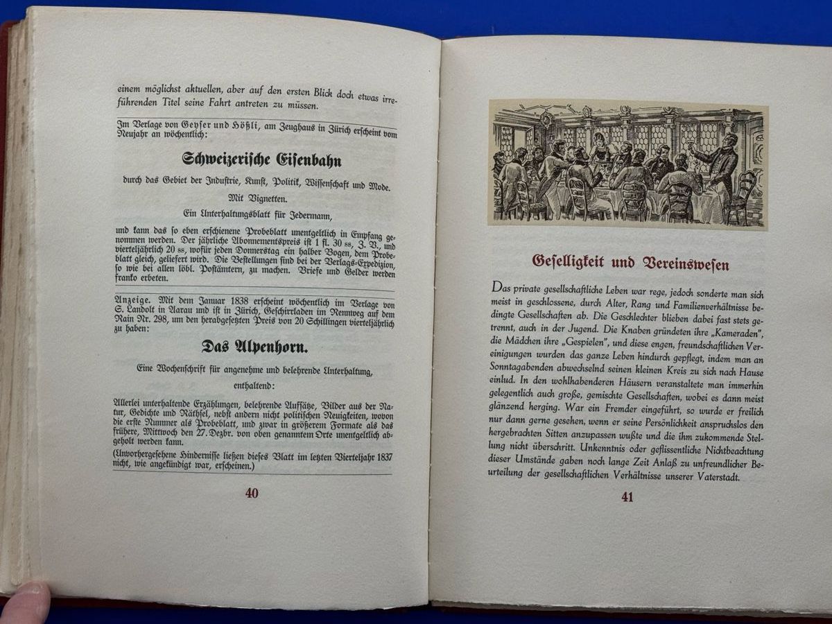 Libri: Zürcherisches Kleinstadtleben anno 1837 – Usato da Adliswil venduto da buch_und_kunst 3