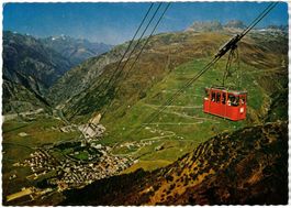 Andermatt - Luftseilbahn Andermatt--Gurschenalp