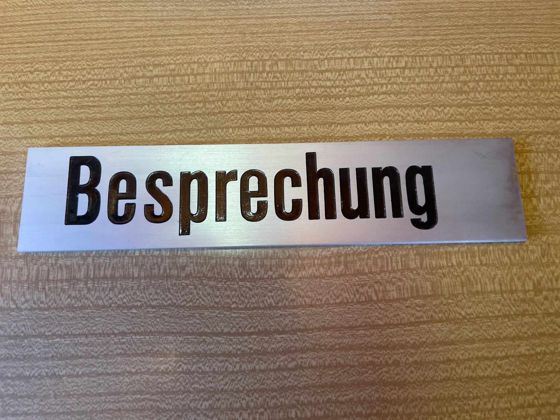 Schilder: Besprechungsschild für Büro – Gebraucht aus Suhr von Daneli7