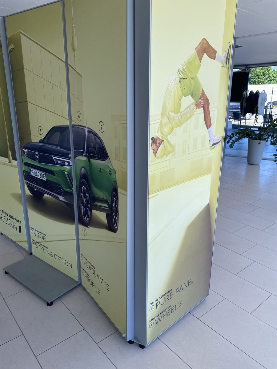 Paravents: Flex-Wall mit OPEL MOCCA 186x269cm – D'occasion à Hägglingen par Karin0802 4
