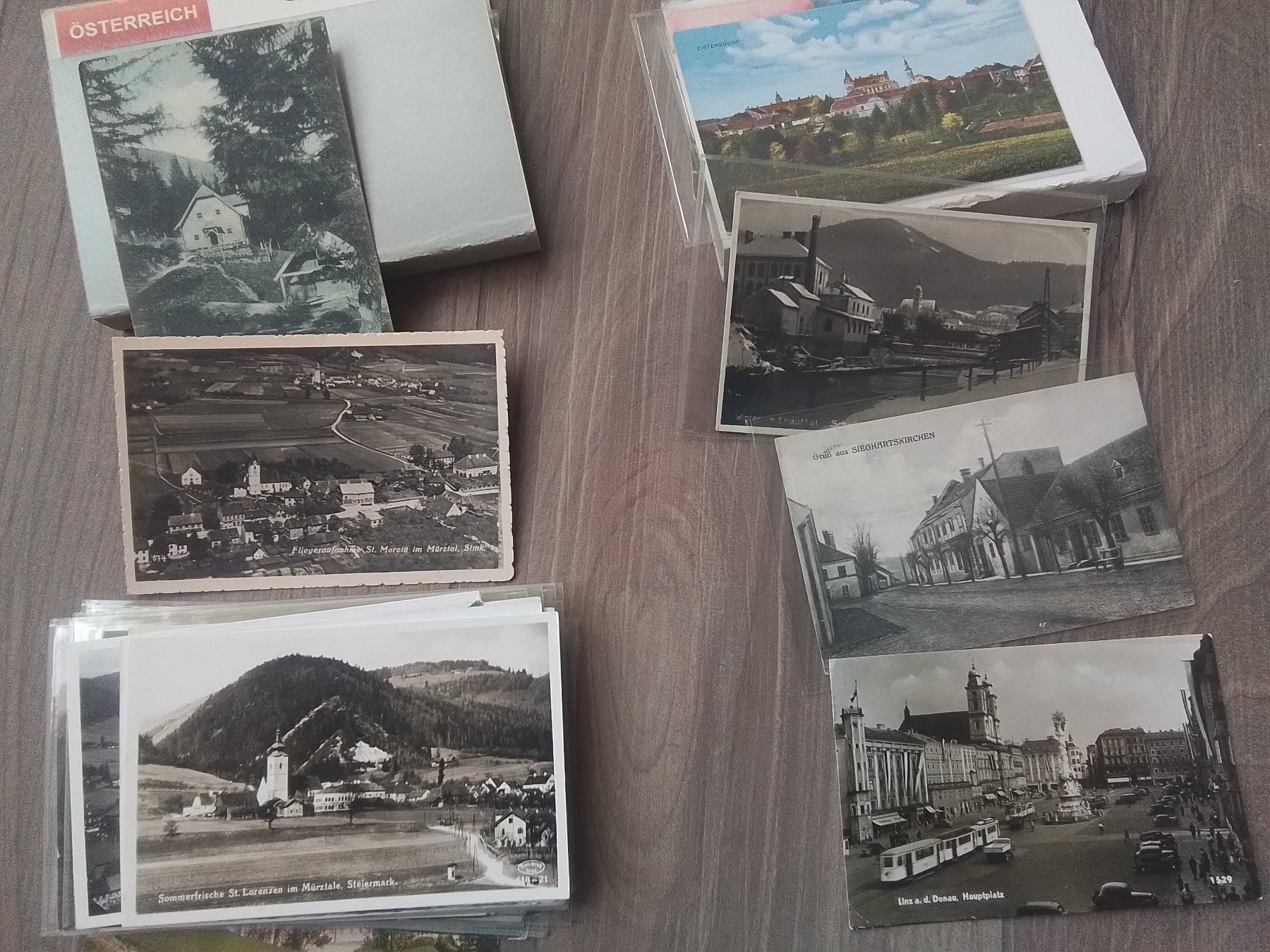 Ansichtskarten: Ōestereich , Sammlung , Ansichtskarten ,Bedarfspost ab 100.- – Gebraucht aus Reichenburg von Pipo-67 8