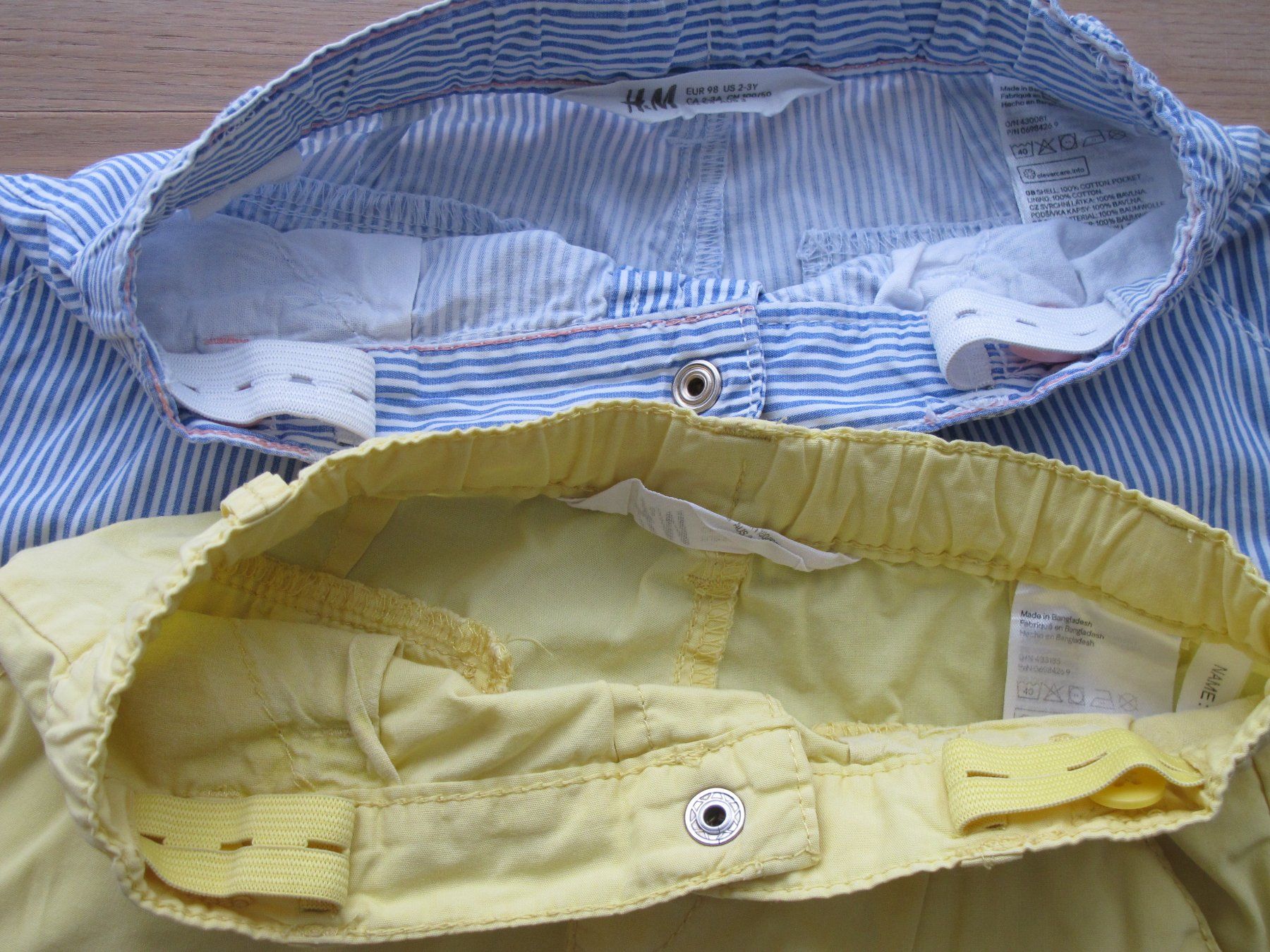 Pantalons: Shorts Mädchen Gr. 98 2 Stück – D'occasion à Rheinfelden par zwitschi_09 3