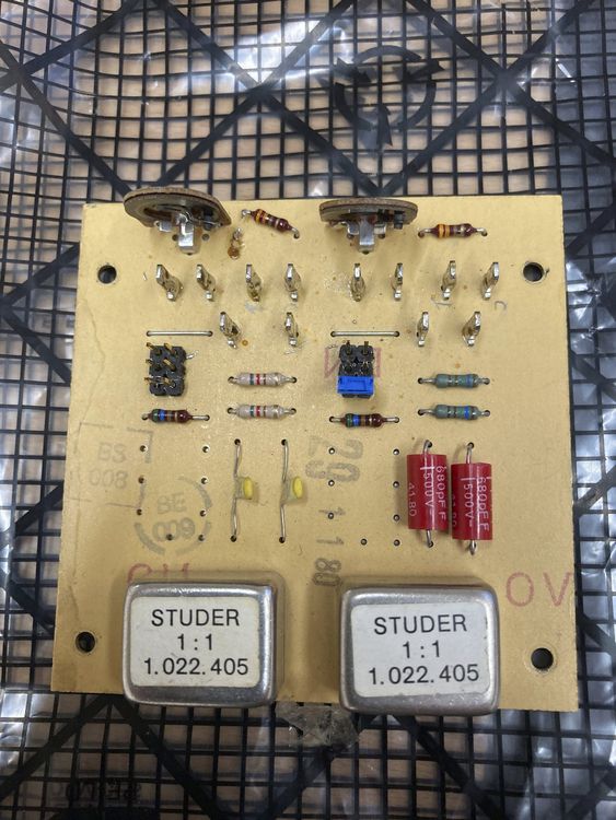 Selling Revox B77 /PR99 balanced input PCB Kaufen auf Ricardo