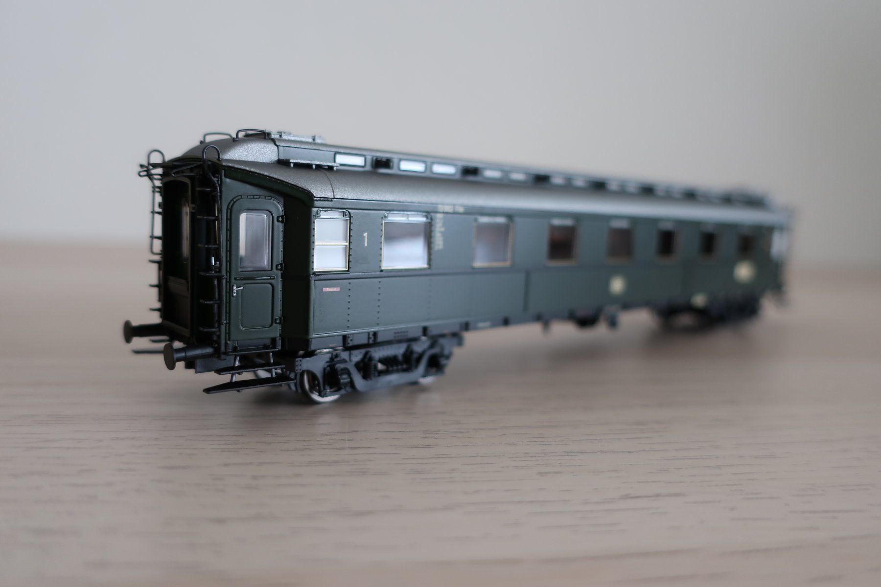 Brawa Modellini di ferrovie: Brawa D- Zugwagen der DB – Nuovo e nell'imballaggio originale da Oberburg venduto da Lochbachweier 2