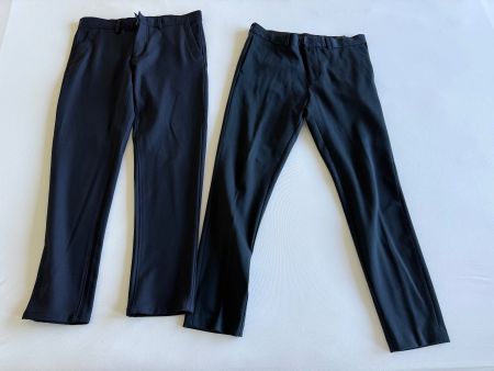 Set 2 Hosen Marineblau Elegant Zara H&M Premium Grösse 31 SM
