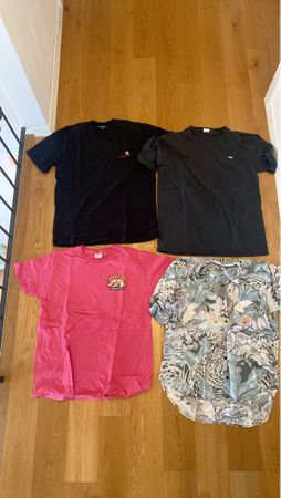 3 Tshirst ein Hawai Hemd alles grösse M