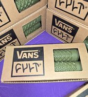 Cult x Vans Waffle Grips Grün – BMX Griffe Neu