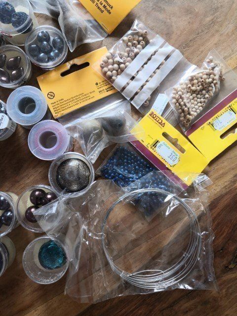 Kit bricolage: Diverse Bastelartikel....Hals/Arm-Ketten – Nuovo (secondo la descrizione) da Winznau venduto da Delphin65 5