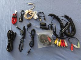 Lot an Ladekabel,Klinken,usw