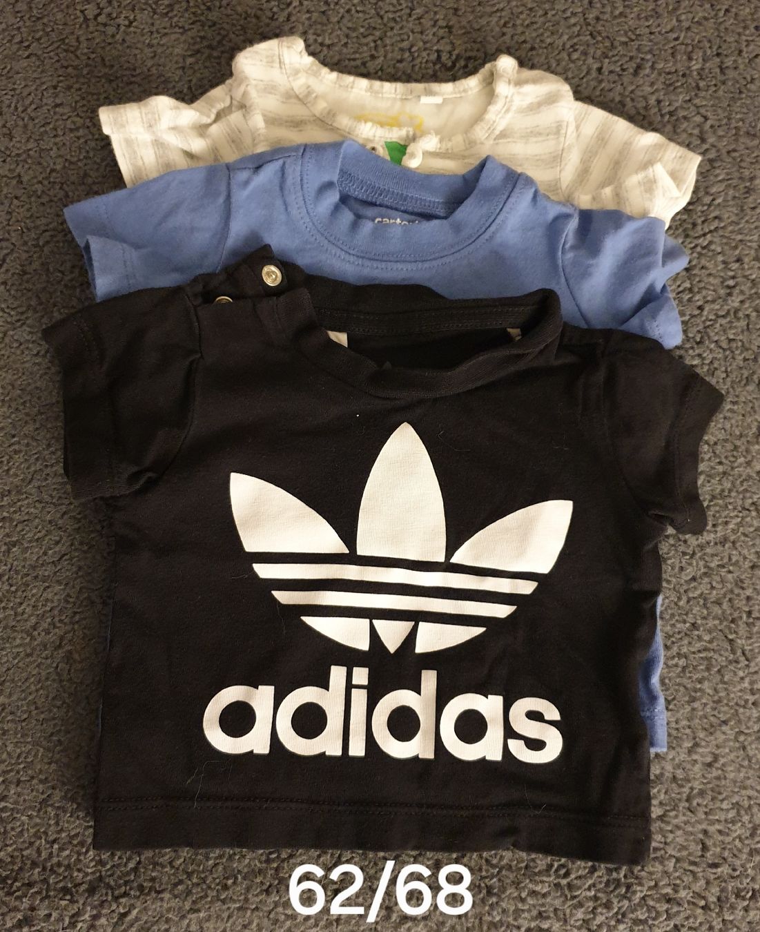 Camicie, Top & T-shirt: 3x T-shirt Gr. 62 – Usato da Thörigen venduto da Ronny838