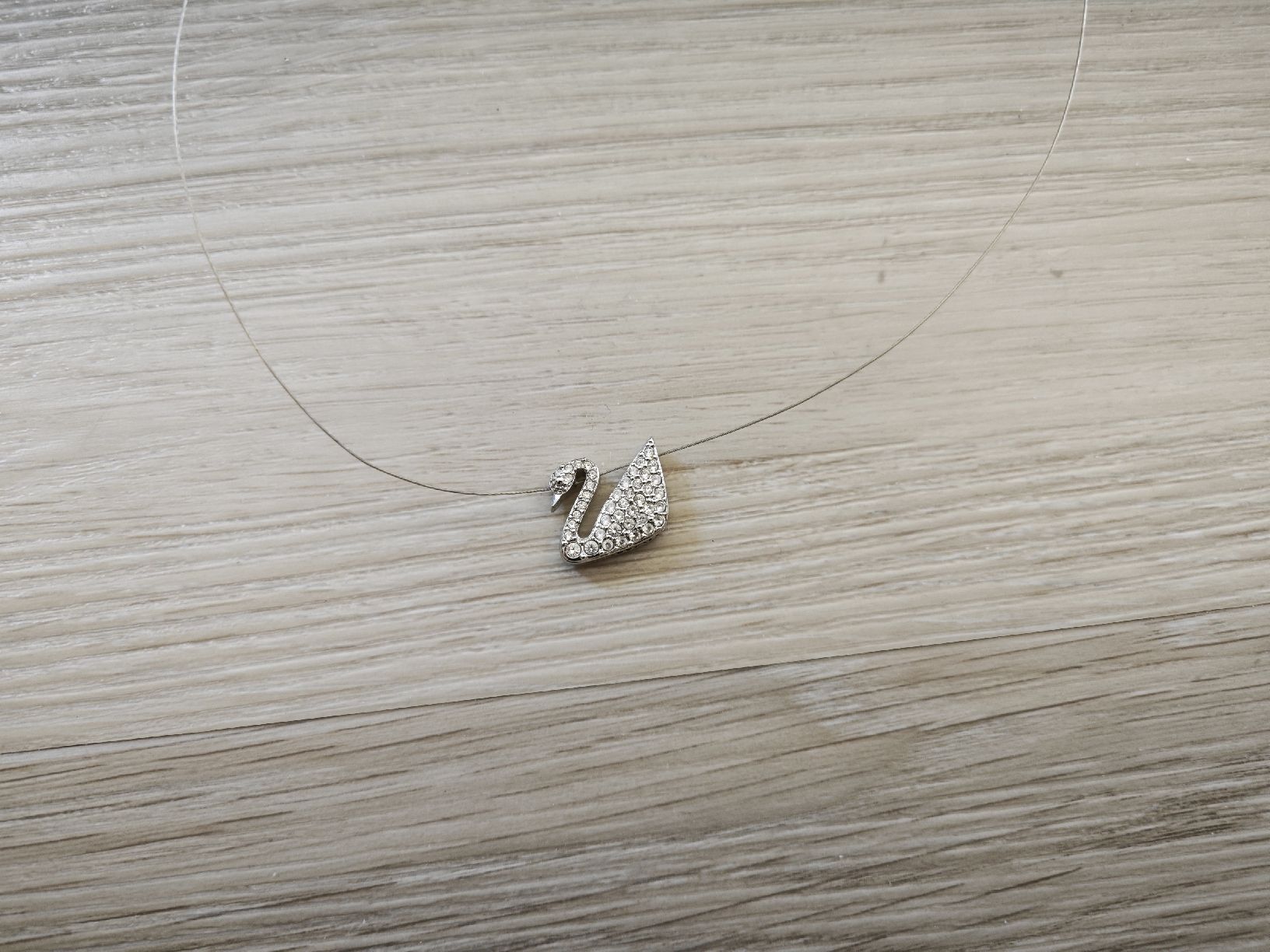 Swarovski Ketten: Collana Cigno Swarovski – Gebraucht aus Biasca von Giampy38